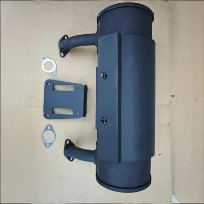 Muffler Fit For Kohler CH18-CH25, CH620-CH740 Oil Filter Side W/ Gasket & Shield - Image 1 of 3