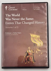 The Great Courses - The World Was Never The Same: Events (2010 6 DVD) - Picture 1 of 5