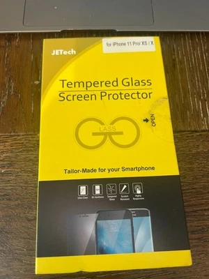 JETech tempered glass Screen Protector for iPhone 11 Pro/Xs/X - Image 1 of 2