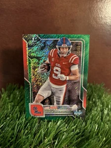 2025 Bowman U Chrome Luke Hasz #61 1st Bowman Green Shimmer Refractor /99 (RC) - Bild 1 von 2