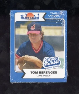 1989 Major League Movie Super Bubble Gum Baseball Sealed Set Promo Cards - Picture 1 of 2