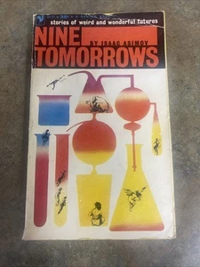 Nine Tomorrows - Isaac Asimov - 1960 Bantam Books Paperback - Picture 1 of 7