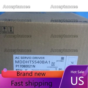 Servocontrolador Panasonic MDDHT5540BA1 1 PIEZA IMPUESTOS EE. UU. MDDHT5540BA1 nuevo - Imagen 1 de 4