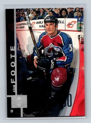 1997-98 Upper Deck #255 Adam Foote Colorado Avalanche - Image 1 of 2