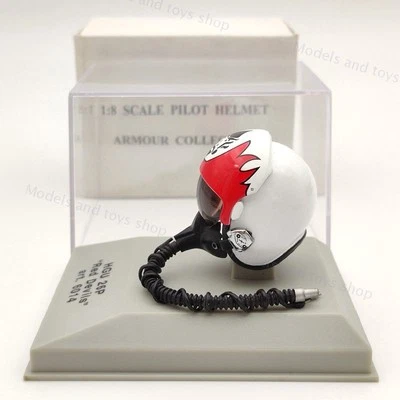 CDC Armour 1:8 Scale Pilot Helmet #6014 HGU 26P Red Devils Diecast Model - Image 1 of 4