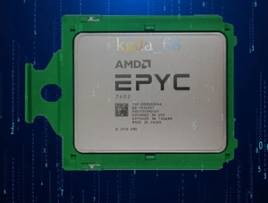 AMD EPYC 7402 cpu processor 24 cores 48 threads 2.8GHZ up to 3.35GHZ 180w - Picture 1 of 1