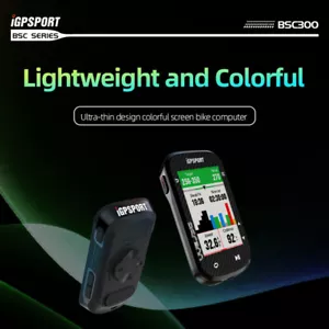 IGPSPORT BSC300 GPS Bicicletta Computer Impermeabile IGS Wireless Misuratore di Velocità/Sensore - Foto 1 di 9