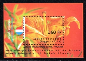 1994 Nederland SC# 856a - Fire Lily Croceum - Souvenir Sheet - M-NH - Picture 1 of 1