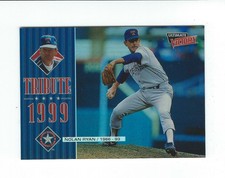 1999 Ultimate Victory Tribute 1999 #T1 Nolan Ryan Rangers