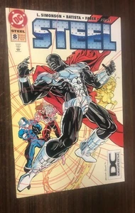 STEEL #8 -- (DC Comics 1994) -- Limited DC UNIVERSE LOGO VARIANT -- VF/NM - Picture 1 of 1
