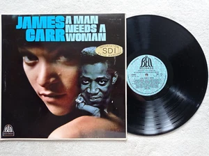 LP 33T JAMES CARR "A Man Needs A Woman" BELL RECORDS SBLL 113 UK 1968 VG++ RARE° - Picture 1 of 4