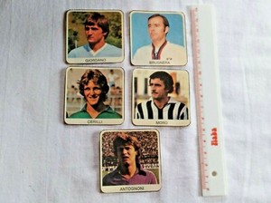 Figures for themed collections LAZIO, CAGLIARI,PESCARA, ASCOLI FLORENTINA 