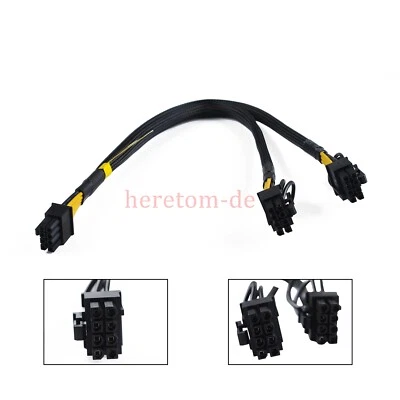 35cm 8pin auf 8+8pin GPU PCI Express Power Adapter Kabel für HP ML350P G8 Gen8 - Image 1 of 4