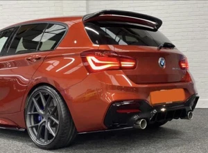 Hochglanzschwarz Splitter hinten Spats hinten für BMW M140i M135i 1er M Sport - Bild 1 von 3