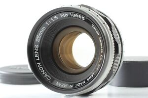"Mint CM Canon 35mm F / 1.5Mf Lente Ltm L39 Leica Tornillo de Montaje De Japón #