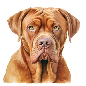 Doguede Bordeaux Breed Quality Wicking T-Shirts / Dog Breed T-Shirt - Picture 1 of 11