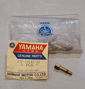 5pcs NOS Yamaha Main Nozzle 133 (E-0) 1970-1971 HS1 1966-1967 YL1 132-14141-10 - Picture 1 of 2
