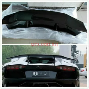 For Lamborghini Aventador LP700 LP740 Carbon Fibre Rear Tail Spoiler Wing - Foto 1 di 4