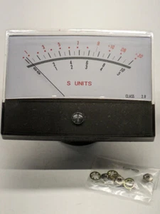 1 Stk. Panelmeter Analog S Meter 85 x 64mm Handykit - Bild 1 von 4