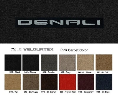 Lloyd Mats Velourtex GMC Acadia Denali Logo Front Floor Mats (2021-2025) - Image 1 of 4