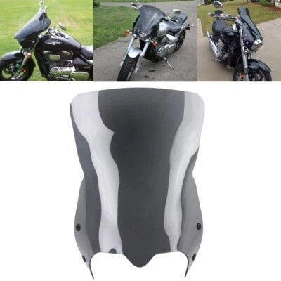 22"x16" Dark Gray WindScreen Windshield For Suzuki Boulevard M109R R2 RZ M50 M90 - Image 1 of 4