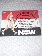 2007-08 Topps Generation Now Trail Blazers Basketball Card #GN26 Brandon Roy