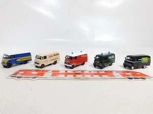 CA558-0,5 #5x Schuco 1:90 Modèle MB : Trix + Fw +Police+Lufthansa+ Fulda, Mint - Foto 1 di 3