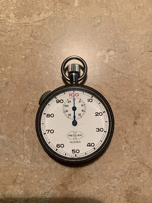 MAYLAN 208 SWISS MADE VINTAGE STOPWATCH CHROME FINISH - Image 1 of 2