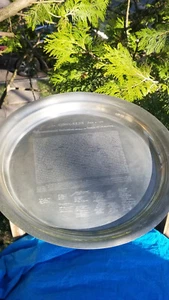 VINTAGE TOWLE PEWTER DECORATIVE TRAY AMERICAN DECLARATION INDEPENDANCE 14.5" - Picture 1 of 21