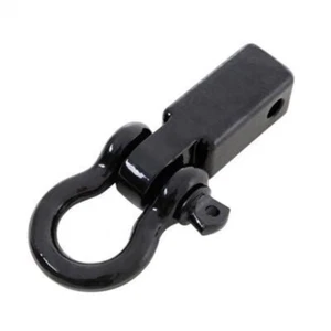 3/4" D-Ring Bow Shackle x 2" Solid Shank Trailer Hitch Recovery Receiver 10000Lb - Picture 1 of 3