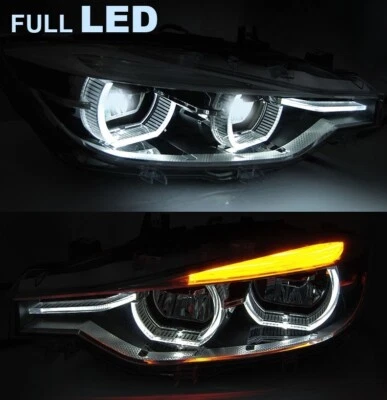 Voll LED Scheinwerfer für BMW F30 F31 11-06/2015 Tagfahrlicht links rechts - Bild 1 von 4