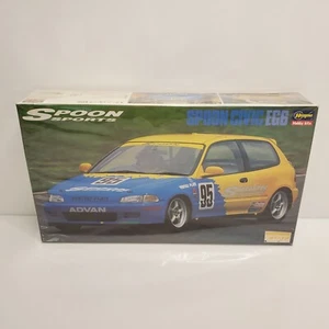 Rare Vintage Hasegawa Spoon Sports #95 Honda Civic EG6 Model Kit 25161 1995 - Picture 1 of 6