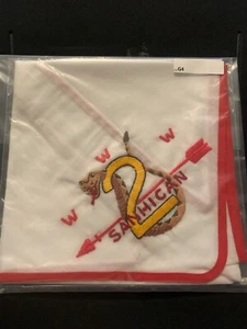 SANHICAN LODGE 2 STICKEREI HALSTUCH...G4 - Bild 1 von 1