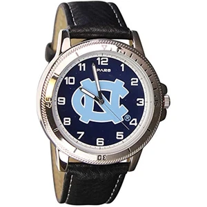 UNC Tar Heels Classic Herren Sportuhr schwarz - NEU, benötigt eventuell Batterie - Bild 1 von 4