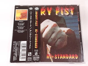 Hi-Standard - Angry Fist + Poster !! (CD 1997 Toy Factory) Japan Punk Rock  - Picture 1 of 5