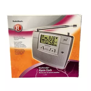 Radio Shack Weather Radio Alarm Clock 12-260 - Picture 1 of 4