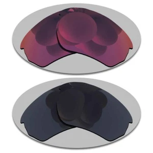 Grau Schwarz & Mitternacht Sonnengläser Ersatz für Oakley Flak Beta polarisiert - Bild 1 von 5