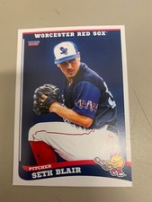 Seth Blair 2021 Worcester Red Sox Team Card