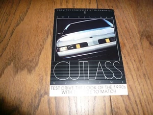 Postal de anuncio Oldsmobile Cutlass de 1990 - vintage - Imagen 1 de 2