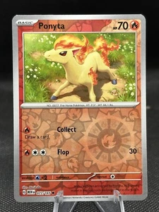 Ponyta SV: Scarlet & Violet 151 077/165 Near Mint NM Reverse Holo - Picture 1 of 2