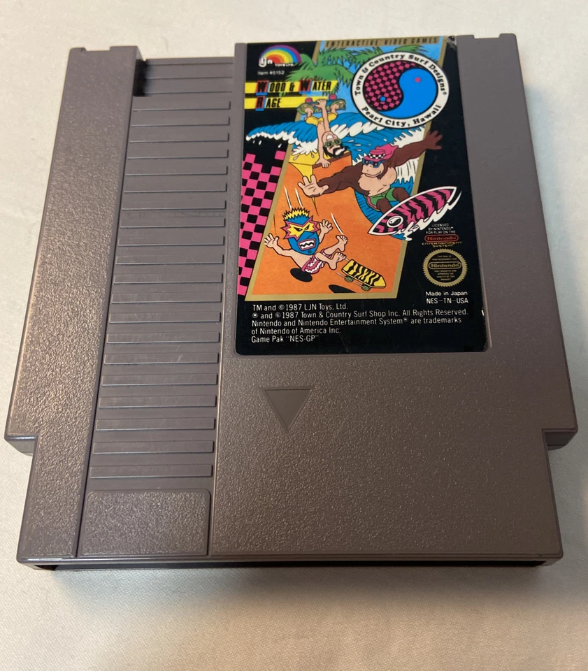 T&C Surf Designs: Wood & Water Rage (Nintendo Entertainment System, 1988) - Image 1 of 4