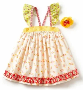 Girls Matilda Jane Platinum Carol That You Sing Lucy Top Size 8 NWOT Peppermints - Picture 1 of 10