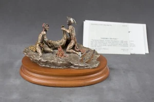 Chilmark Smoke Signal Pewter Figure - Picture 1 of 5
