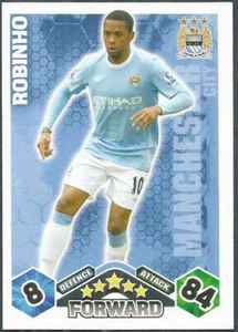 TOPPS MATCH ATTAX 2009-10-MANCHESTER CITY-ROBINHO - Picture 1 of 1