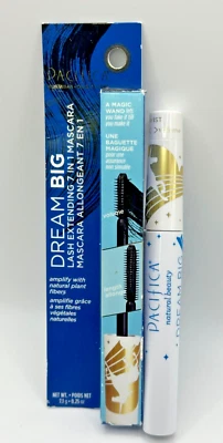 Máscara de pestañas Pacifica Dream Big Lash Extending 7 en 1 - Black Magic Women 0,25 oz Foto 1 de 3