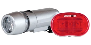 Fahrradlicht Set Combo 3 LED Scheinwerfer Rücklicht Set - Bild 1 von 1