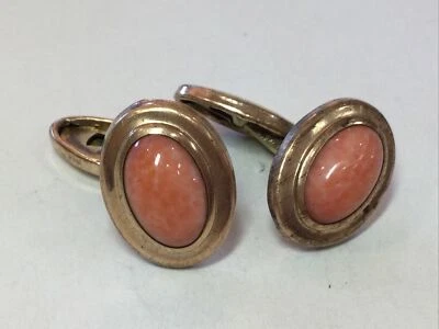 Antique Cufflinks 1920s Link Style Mens Retro Vintage Old - Image 1 of 4