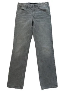 Joe's Jeans Youth Size 14 Gray Light Black Wash Straight Leg EUC - Picture 1 of 6