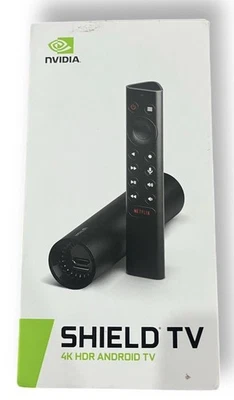 NVIDIA Shield TV 2019 schwarz in OVP - Bild 1 von 2