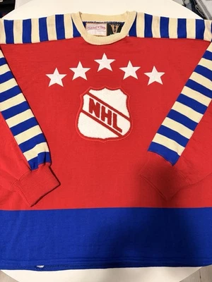 Suéter de lana Mitchell & Ness 1948 NHL All-Star Jersey talla 60 4XL Foto 1 de 4
